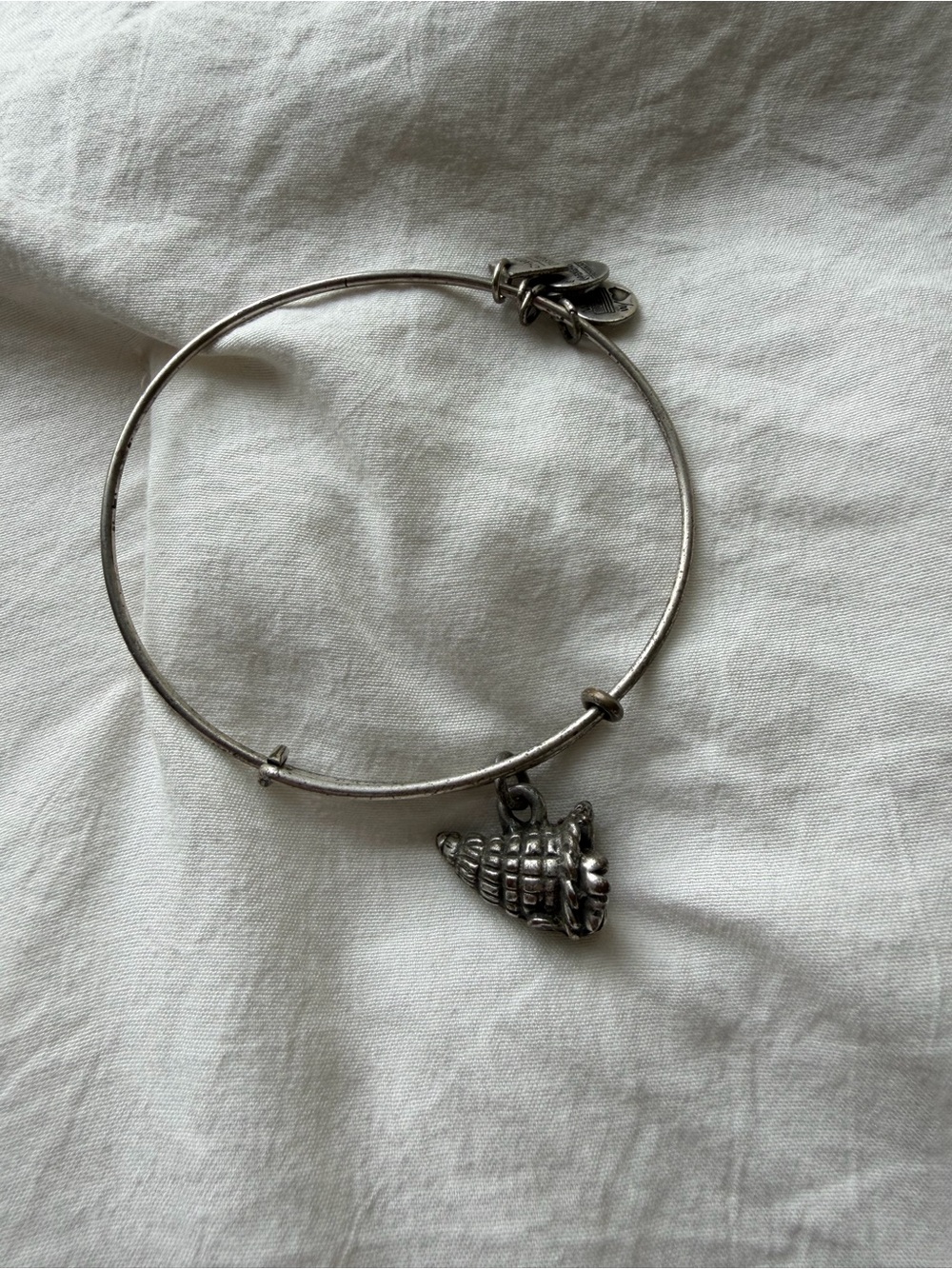 Alex and Ani Cornucopia Silver Bangle Bracelet - Women Accessories